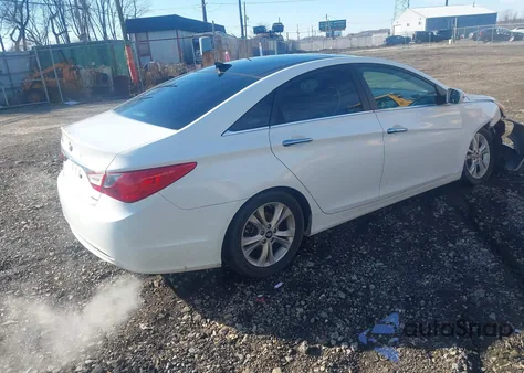 2012 Hyundai Sonata Limited z USA, uszkodzony, nr VIN 5NPEC4AC8CH394674
